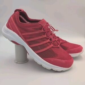 Lands End Shoes Womens  Size 8 B Pink Mesh Slip On Athletic Daily Water Sneakers